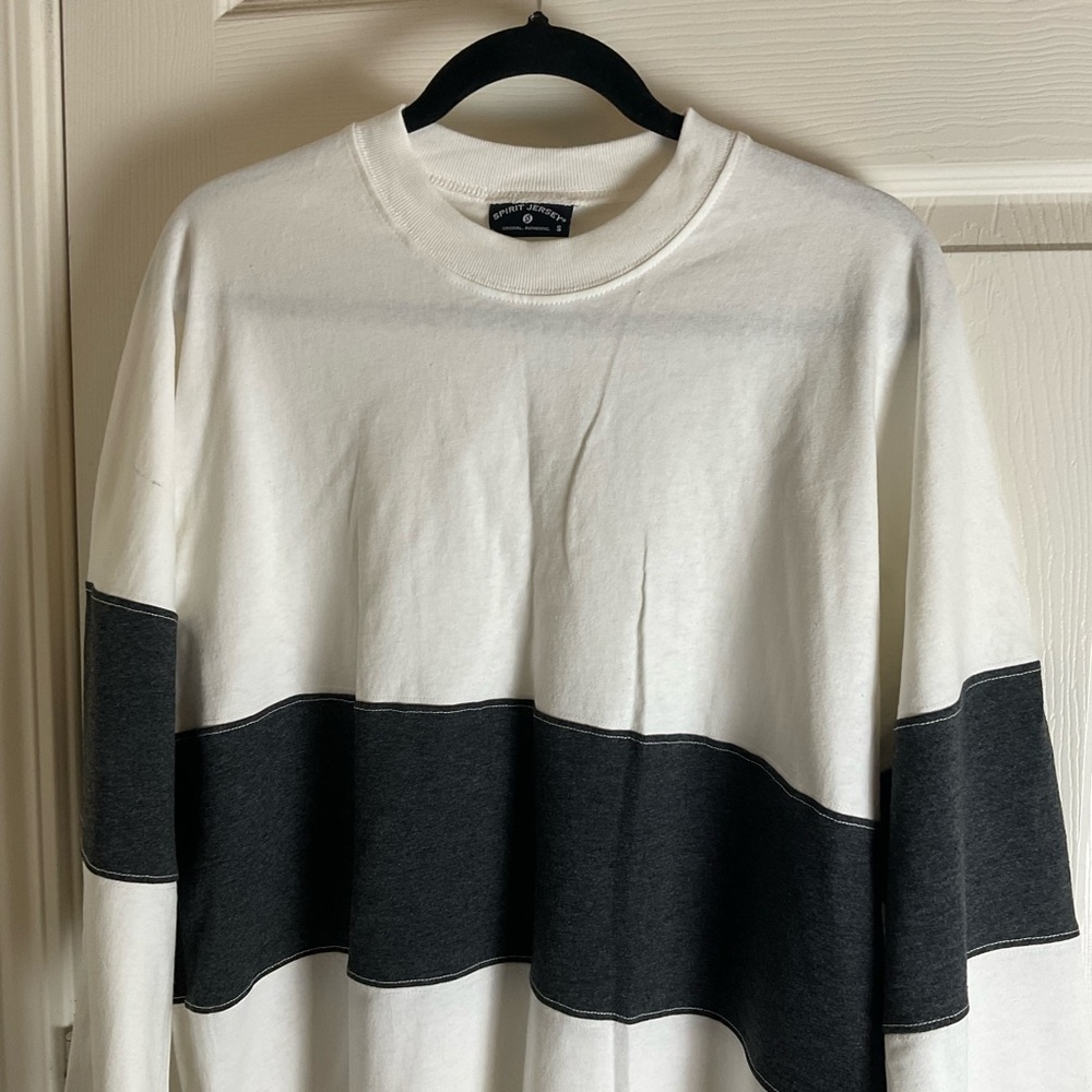 Spirit Jersey Long Sleeve Horizontal Stripe – Small - Picture 4 of 8